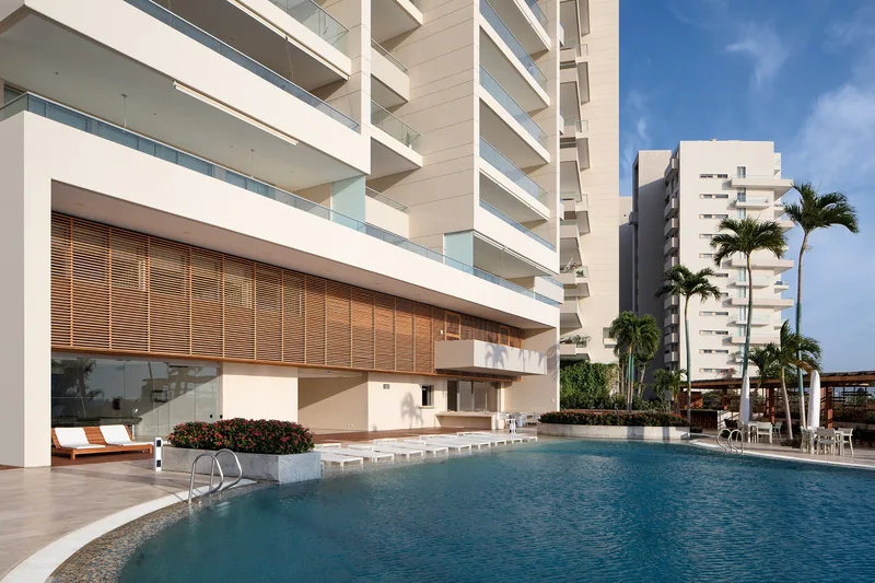 Piscina del condominio Cabo Tortuga, Pozos Colorados (Santa Marta).